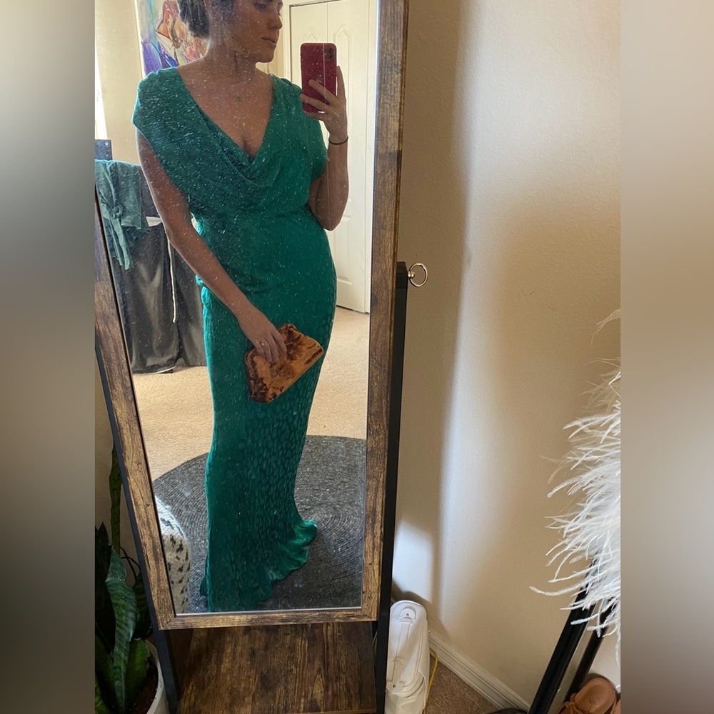 Rat & Boa Teal Maxi Dress